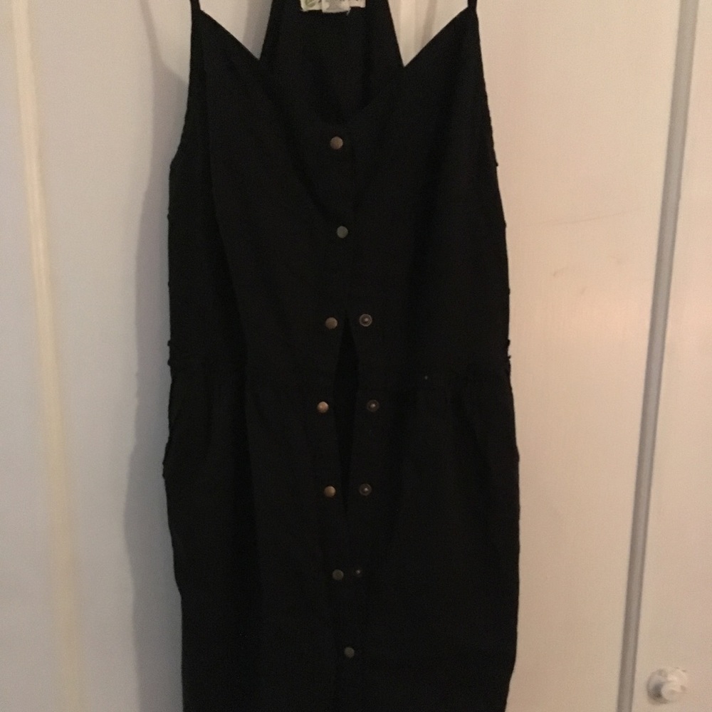 Mini black dress